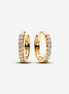 Pandora Timeless Sparkling Huggie Hoop Earrings