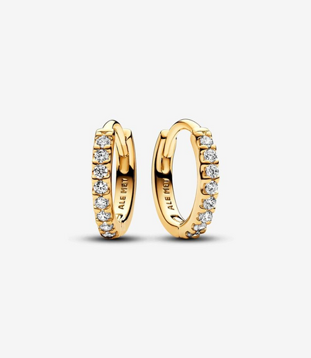 Pandora Timeless Sparkling Huggie Hoop Earrings
