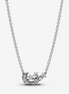 Pandora Timeless Sparkling Moon & Star Collier Necklace 45 cm