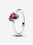 Pandora Moments October Pink Eternity Circle Ring Size 7