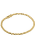 Desmos 18K Gold Plated Elastic Moon Bracelet 7"