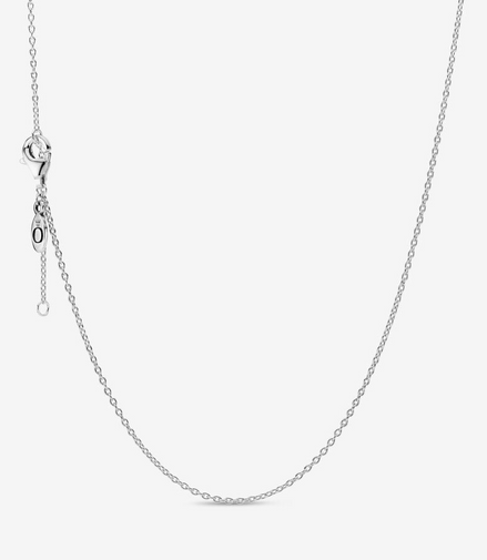 Pandora Moments Classic Cable Chain Necklace 45 cm