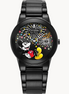 Citizen Eco-Drive Mickey Fiesta Black Stainless Steel Bracelet