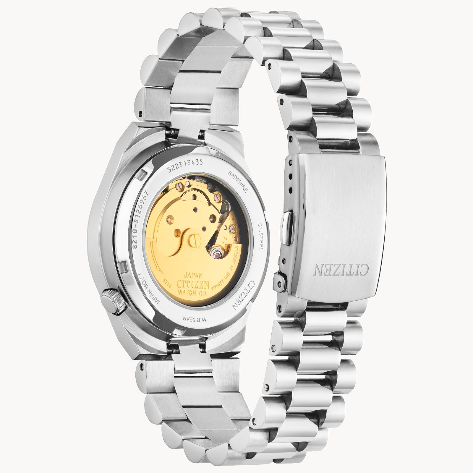 Citizen Tsuyosa Automatic Sky-Blue Dial and Stainless Steel Bracelet Watch