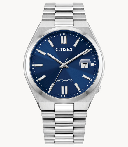 Citizen Tsuyosa Eco-Drive Dark-Blue Dial and Stainless Steel Bracelet Watch