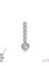 Lafonn 0.32 CTW Simulated Diamond April Birthstone Love Pendant