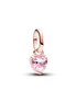Pandora ME 14K Rose Gold Plated Pink Chakra Heart Mini Dangle Charm