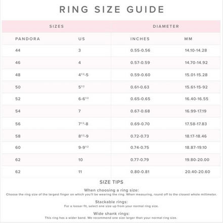 Pandora Essence Organically Shaped Infinity Ring Size 9