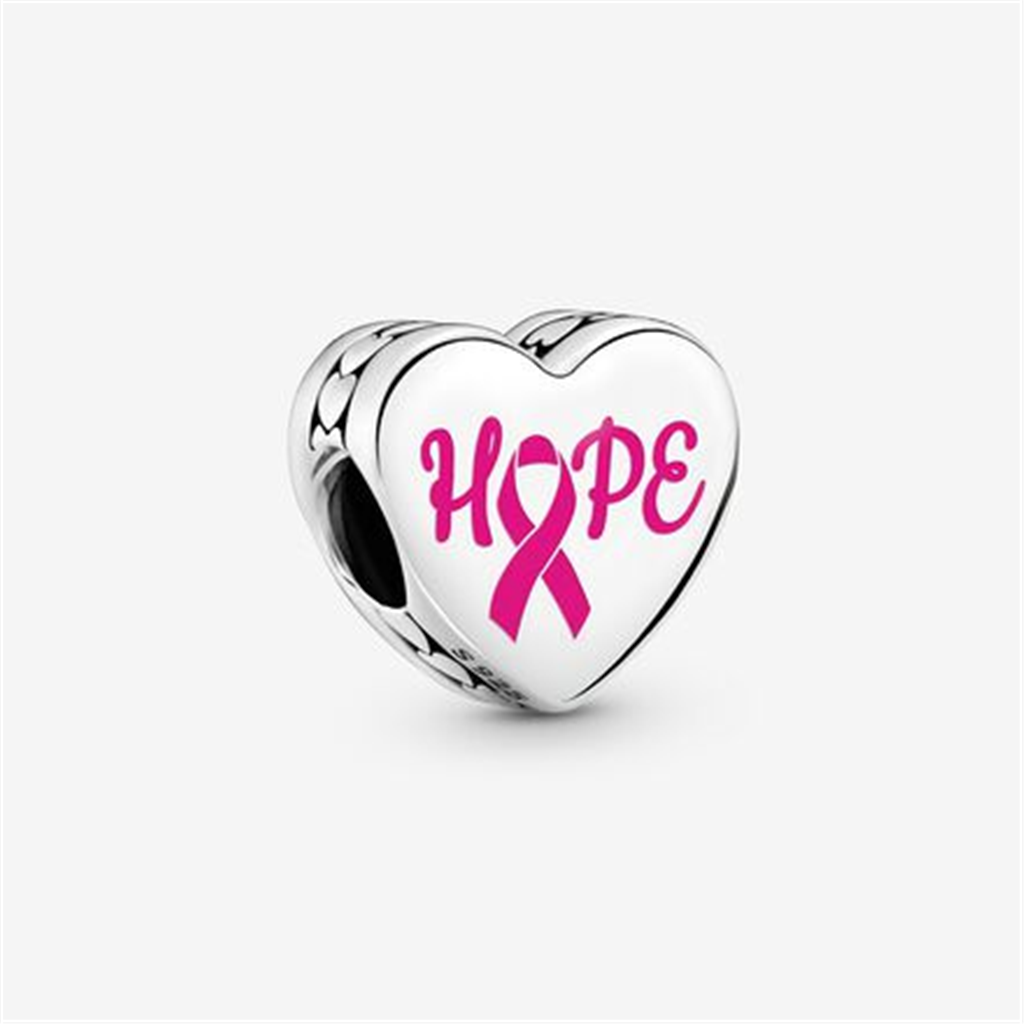 Pandora Moments Hope Pink Ribbon Charm