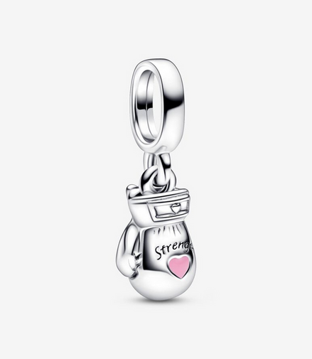Pandora Moments "Strength"  Boxing Glove Dangle Charm
