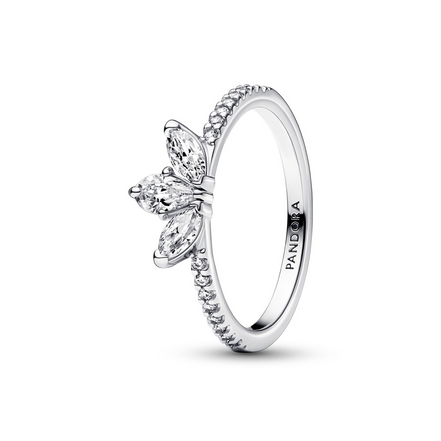 Pandora Timeless Sparkling Herbarium Cluster Ring Size 7