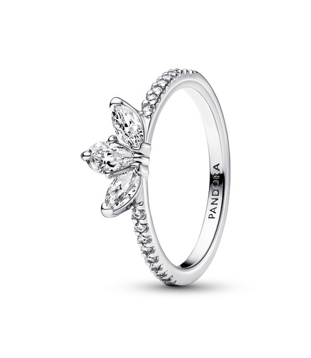 Pandora Timeless Sparkling Herbarium Cluster Ring Size 7