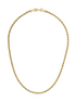 Desmos Gold Plated Crystal Barrel Necklace