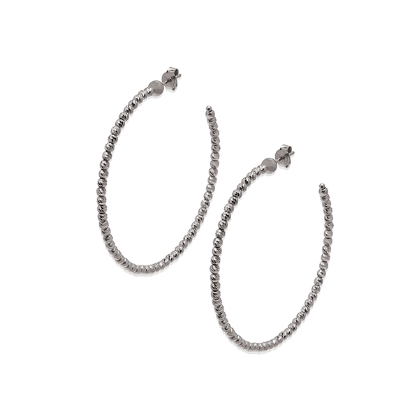 Desmos Slash 45mm Hoop Earrings