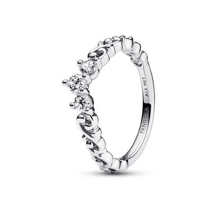 Pandora Timeless Regal Swirl Tiara Ring Size 6