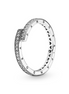 Pandora Signature Sparkling Overlapping Ring Size 7