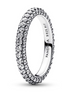 Pandora Timeless Pave'  Single Row Ring Size 4.5