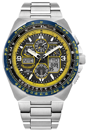Citizen Eco-Drive Blue Angels Promaster Skyhawk A-T Stainless Steel Bracelet Watch