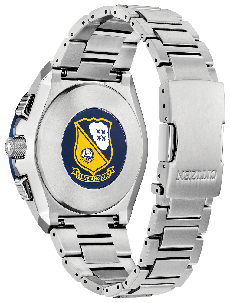 Citizen Eco-Drive Blue Angels Promaster Skyhawk A-T Stainless Steel Bracelet Watch