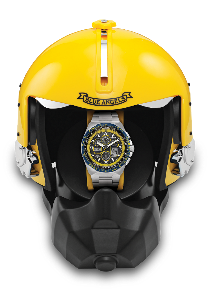 Citizen Eco-Drive Blue Angels Promaster Skyhawk A-T Stainless Steel Bracelet Watch