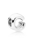 Pandora Moments Silver Letter C Alphabet Charm