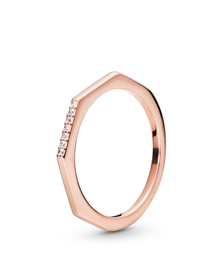 Pandora Rose Multifaceted Ring Size 7