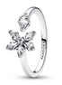 Pandora Timeless Sparkling Herbarium Cluster Open Ring Size 9