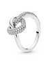 Pandora Moments Knotted Heart Ring Size 5