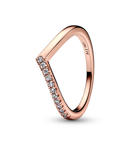 Pandora Timeless Wish Half Sparkling Ring Size 7