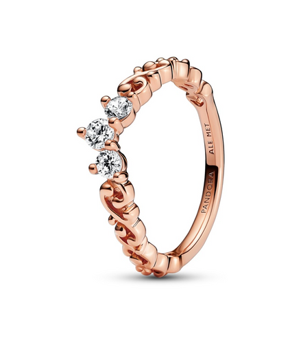 Pandora Timeless Regal Swirl Tiara Ring Size 6