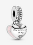 Pandora Moments Mother And Daughter Hearts Dangle Charm
