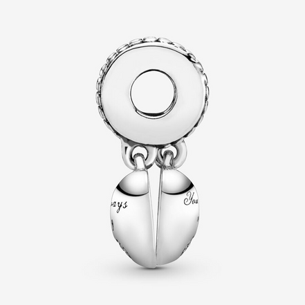 Pandora Moments Mother And Daughter Hearts Dangle Charm