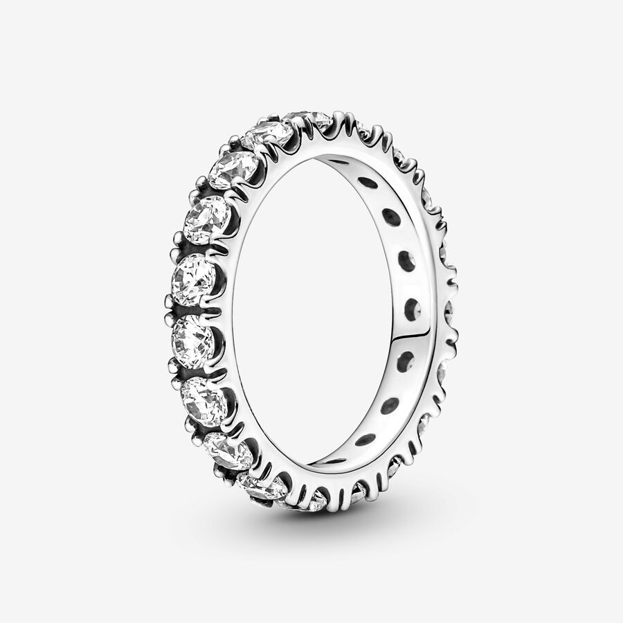 Pandora Timeless Sparkling Row Eternity Ring Size Size 6