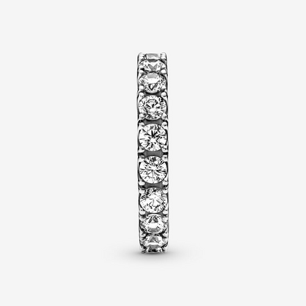 Pandora Timeless Sparkling Row Eternity Ring Size Size 6