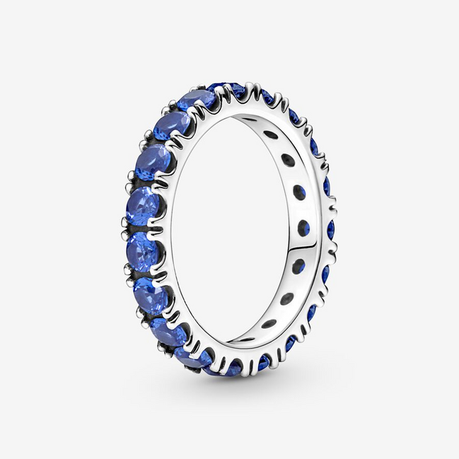 Pandora Timeless Sparkling Row Eternity Ring Size 6