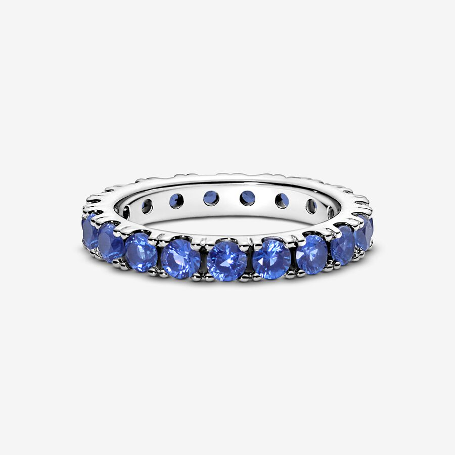 Pandora Timeless Sparkling Row Eternity Ring Size 6