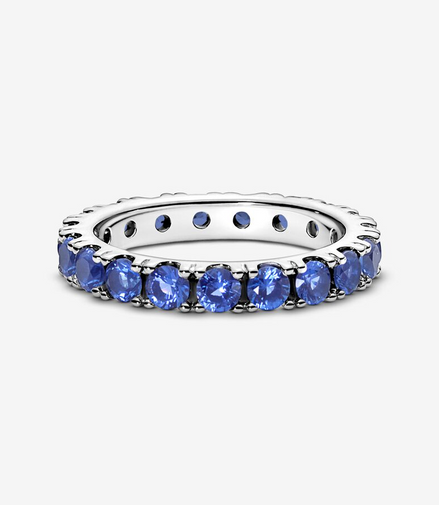Pandora Timeless Sparkling Row Eternity Ring Size 6