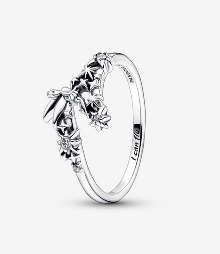 Pandora Disney Tinker Bell Sparkling Ring Size 7.5