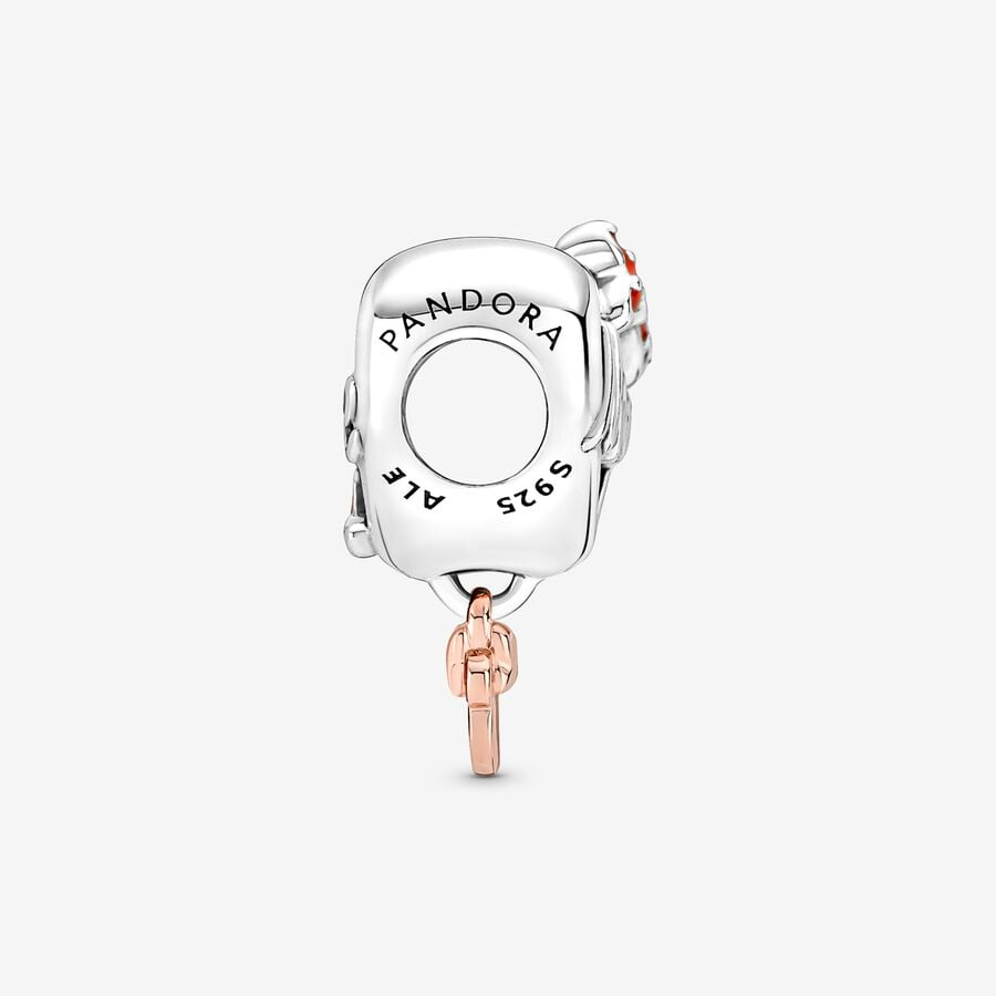 Pandora Disney Minnie Mouse Mom Heart Charm