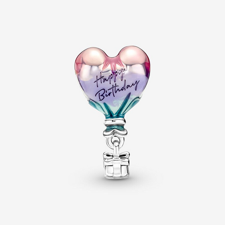 Pandora Moments "Happy Birthday" Hot Air Balloon Charm