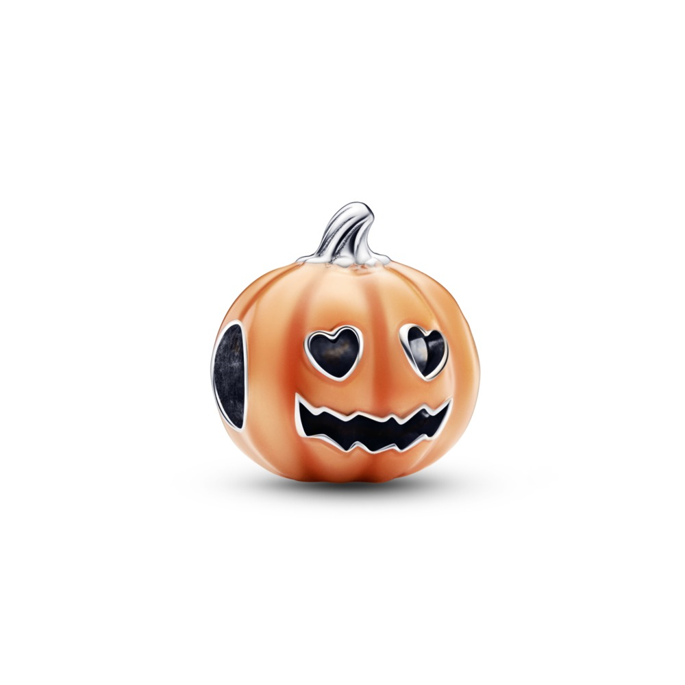 Pandora Moments Glow-In-The-Dark Spooky Pumpkin Charm