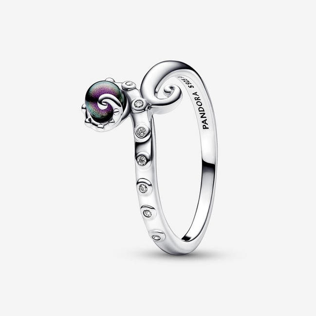 Pandora Disney The Little Mermaid Ursula Ring Size 4.5