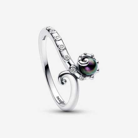 Pandora Disney The Little Mermaid Ursula Ring Size 4.5