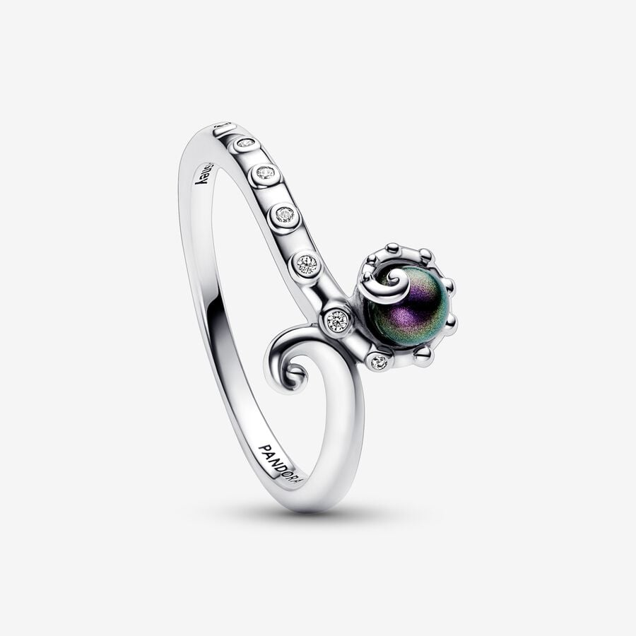 Pandora Disney The Little Mermaid Ursula Ring Size 4.5