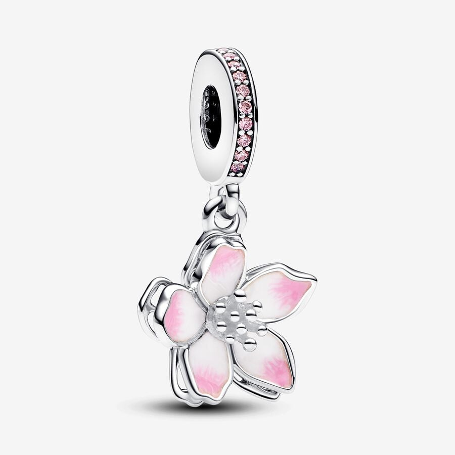 Pandora Moments Cherry Blossom Dangle Charm