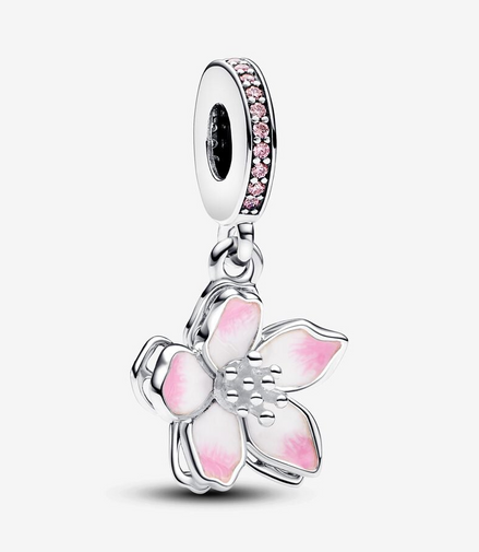 Pandora Moments Cherry Blossom Dangle Charm