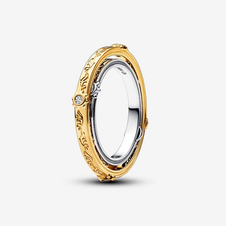 Pandora Game of Thrones Spinning Astrolabe Ring Size 7.5