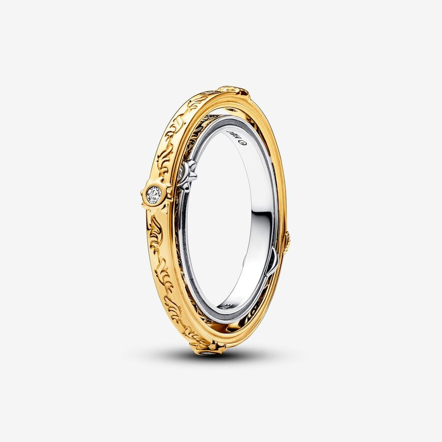 Pandora Game of Thrones Spinning Astrolabe Ring Size 7.5