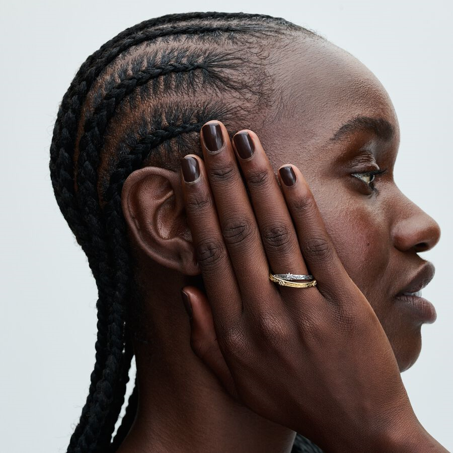 Pandora Game of Thrones Spinning Astrolabe Ring Size 7.5