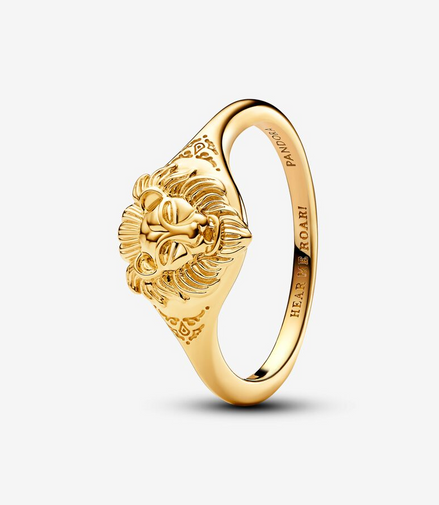 Pandora Game of Thrones Lannister Lion Ring Size 9